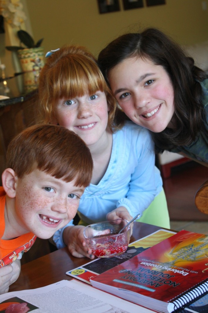 Who knew all 3 would be so excited about making blood?? Who knew all 3 would be so excited about making blood??